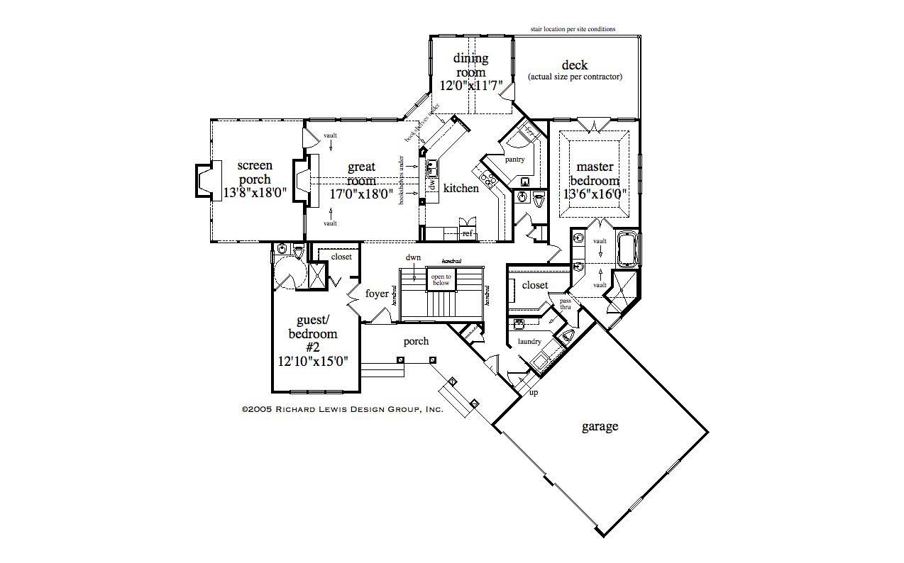Floor Plan First Story