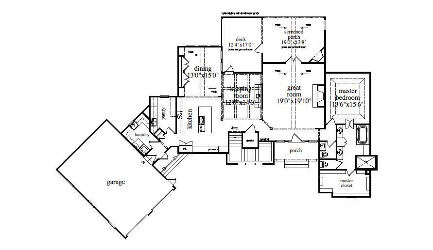 Floor Plan Main Level