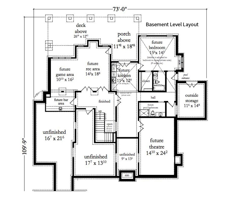 Floor Plan Basement