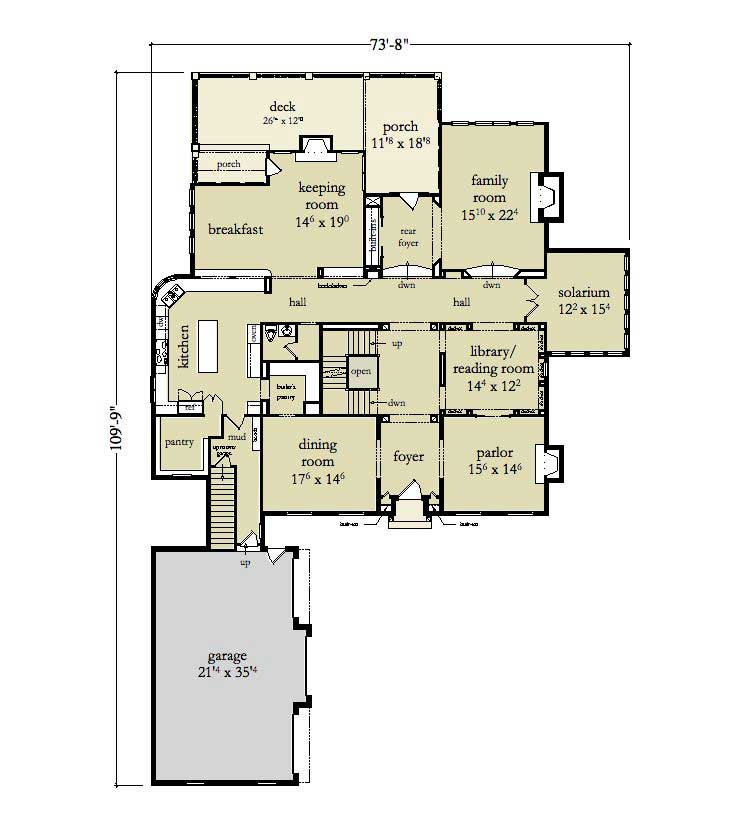 Floor Plan First Story