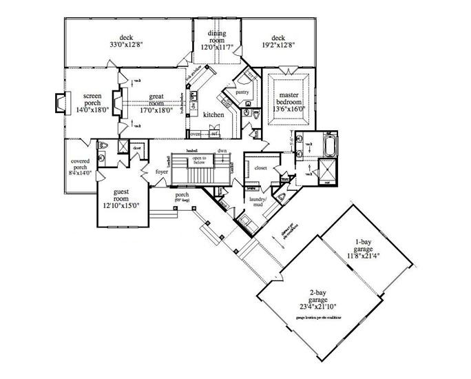 Floor Plan Main Level