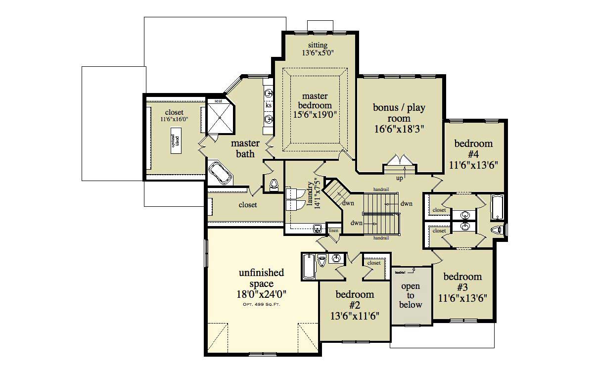 Floor Plan Second Story