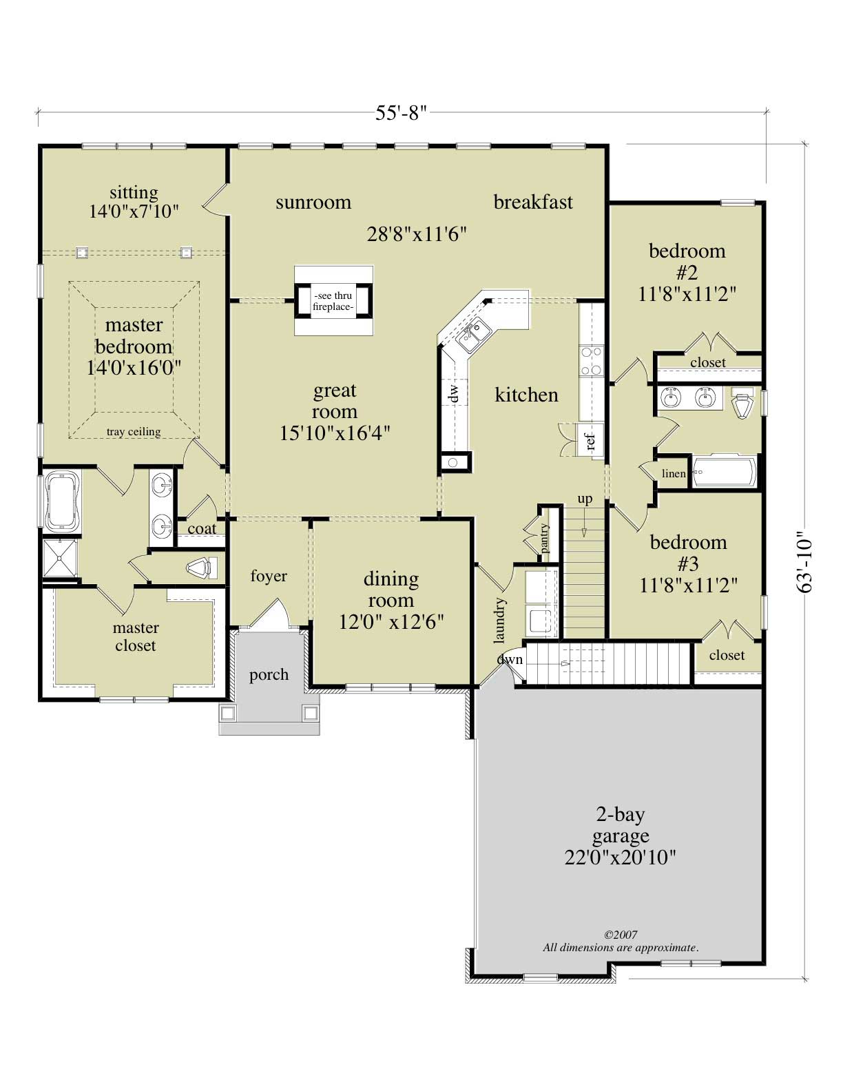 Floor Plan First Story