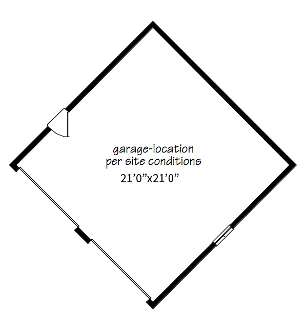 Floor Plan Garage