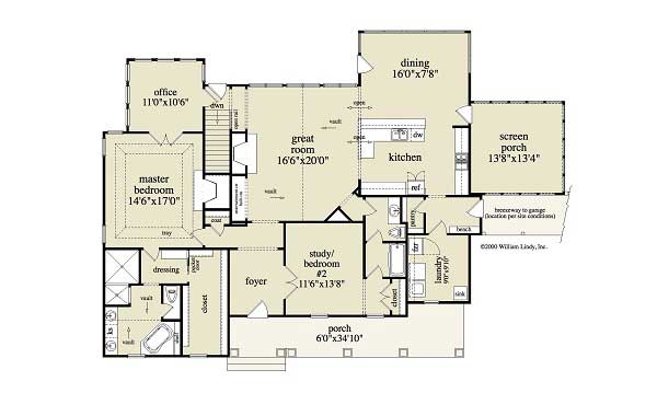 Floor Plan First Story