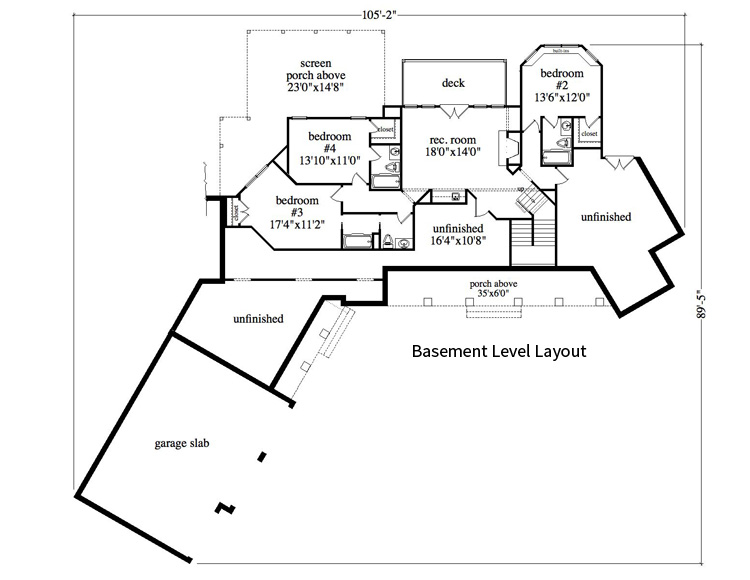Floor Plan Basement