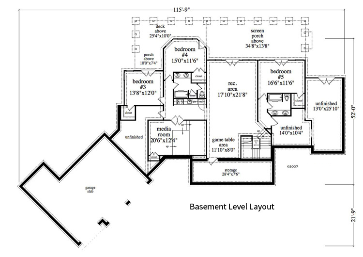 Floor Plan Basement
