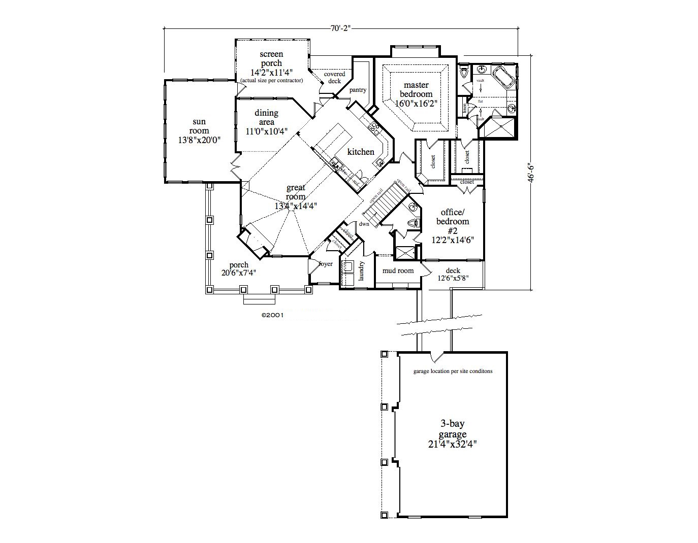 Floor Plan Main Level