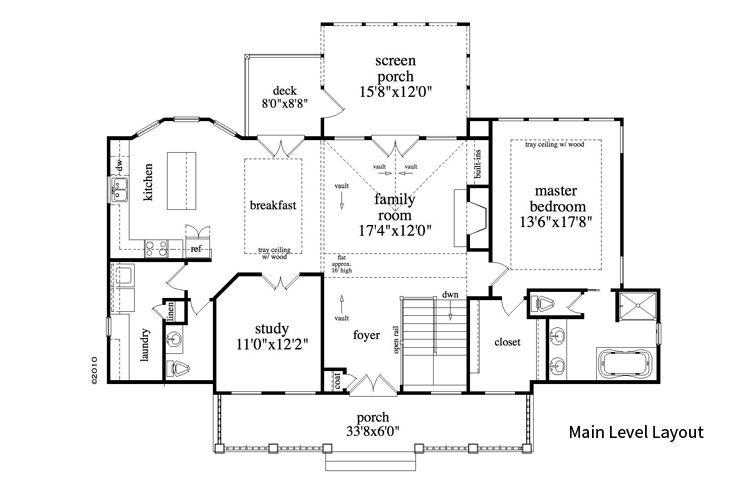 Floor Plan Main Level