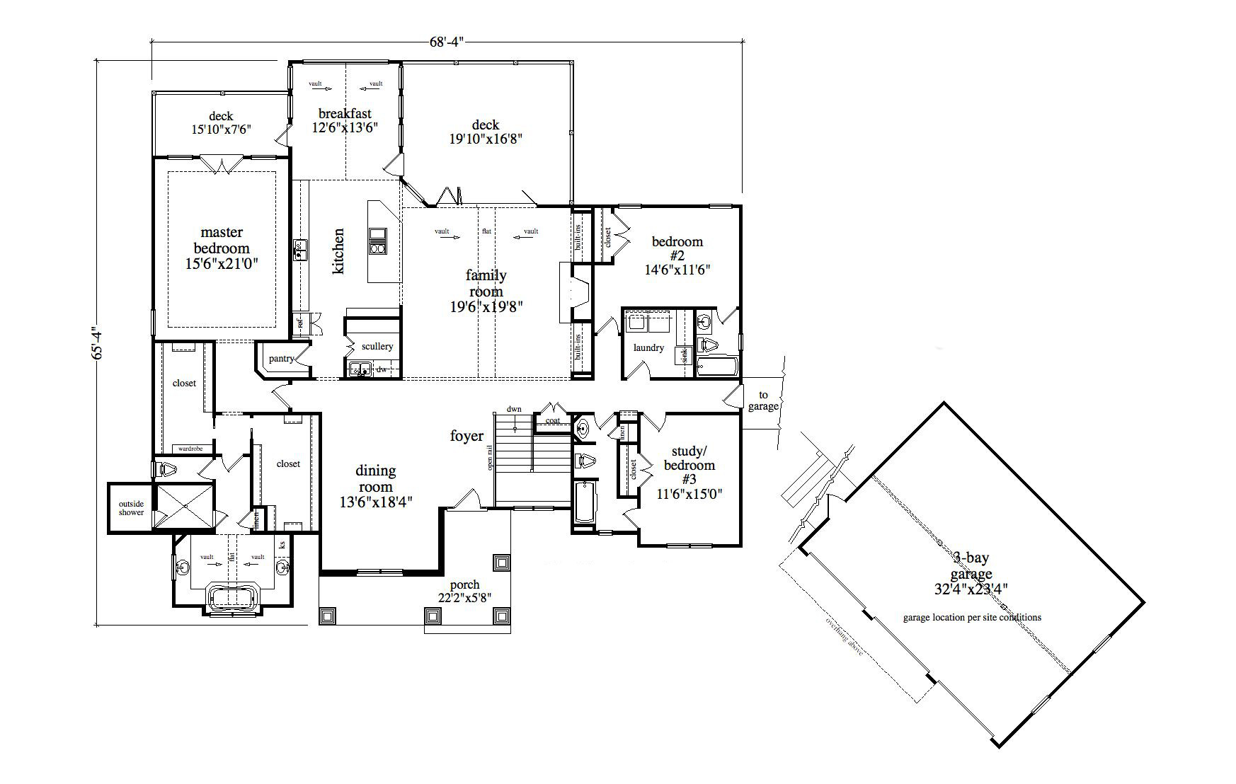Floor Plan Main Level