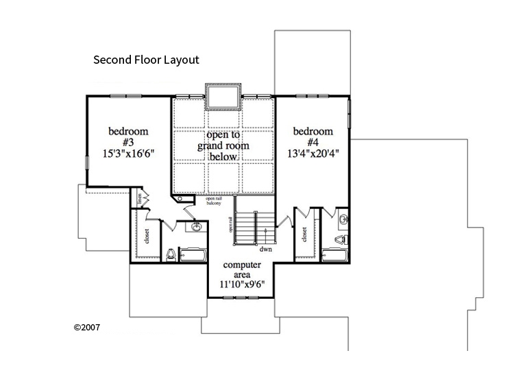 Floor Plan Upper Level