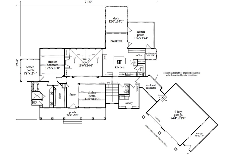 Floor Plan Main Level