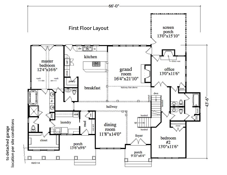 Floor Plan Main Level