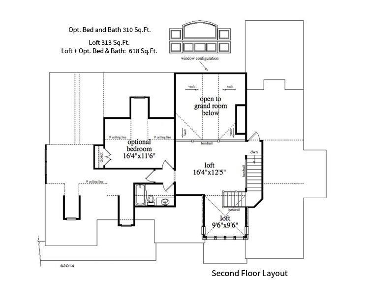 Floor Plan Upper Level