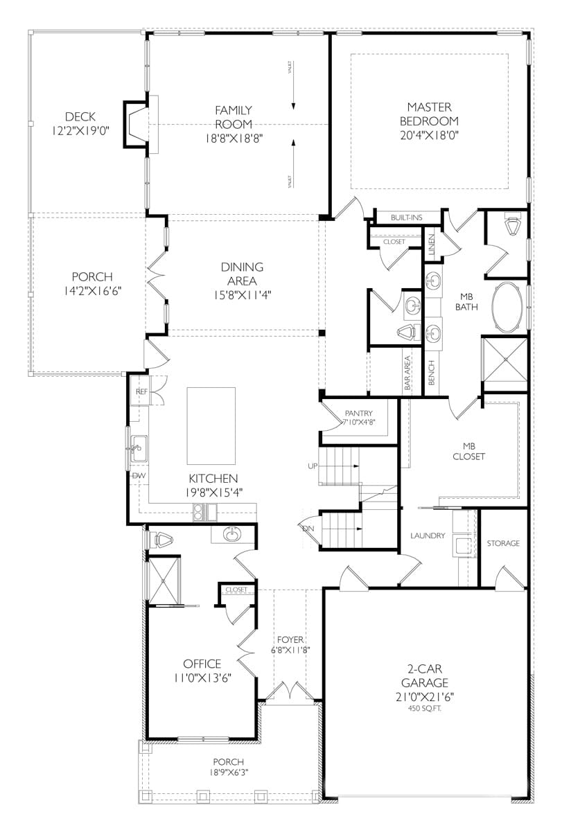 Floor Plan First Story