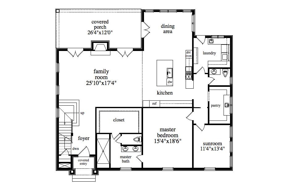 Floor Plan First Story