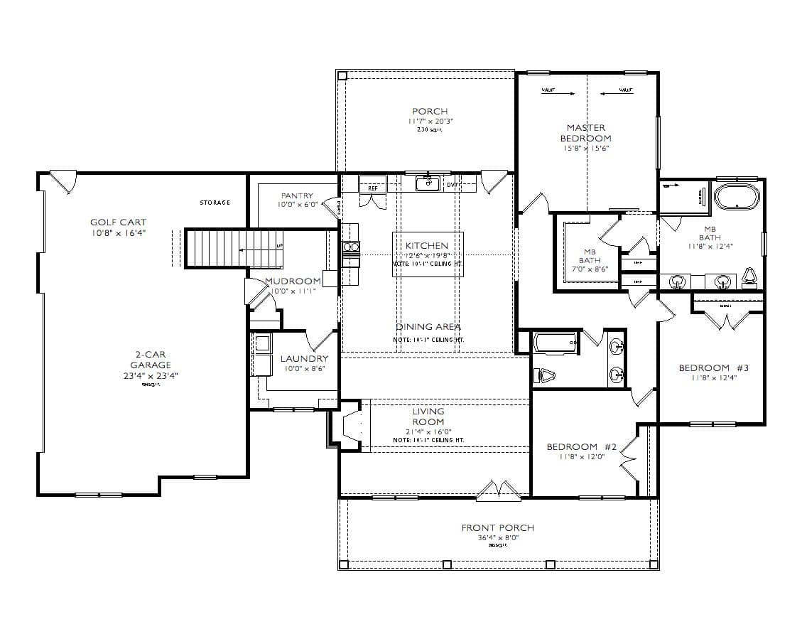 Floor Plan First Story