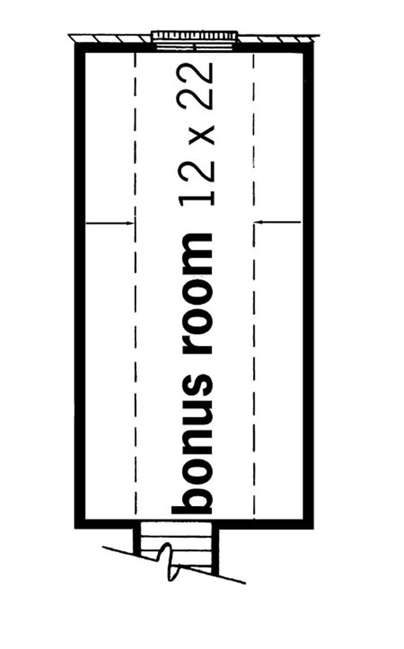 Floor Plan Bonus Room