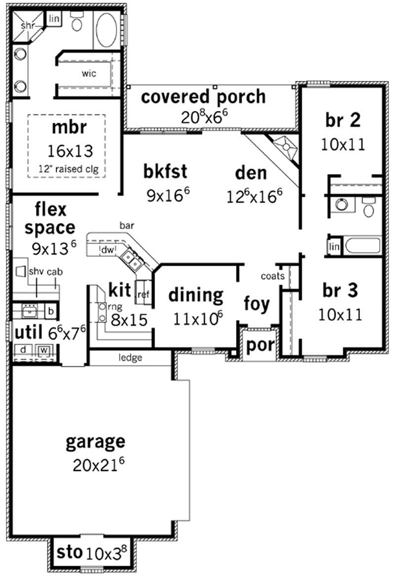 Floor Plan First Story