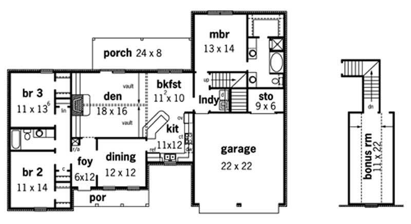 Floor Plan First Story