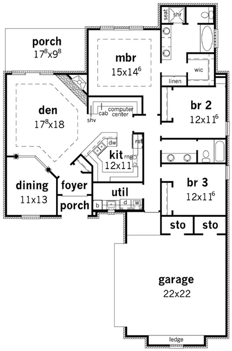 Floor Plan First Story