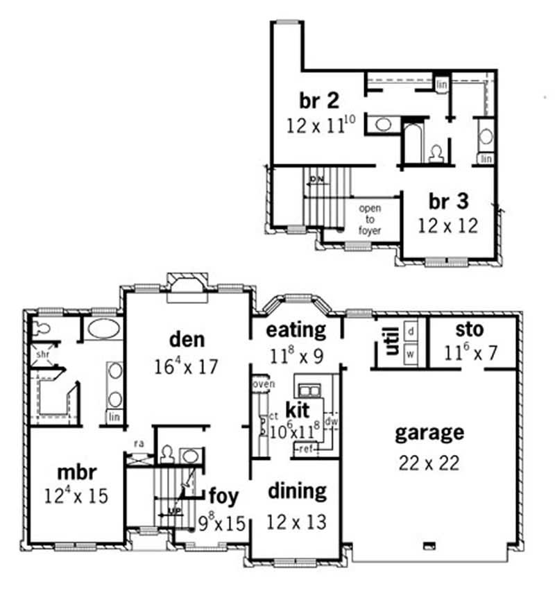 Floor Plan First Story