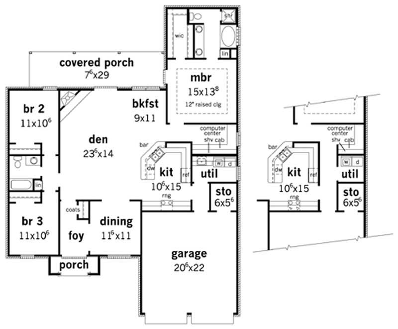 Floor Plan First Story