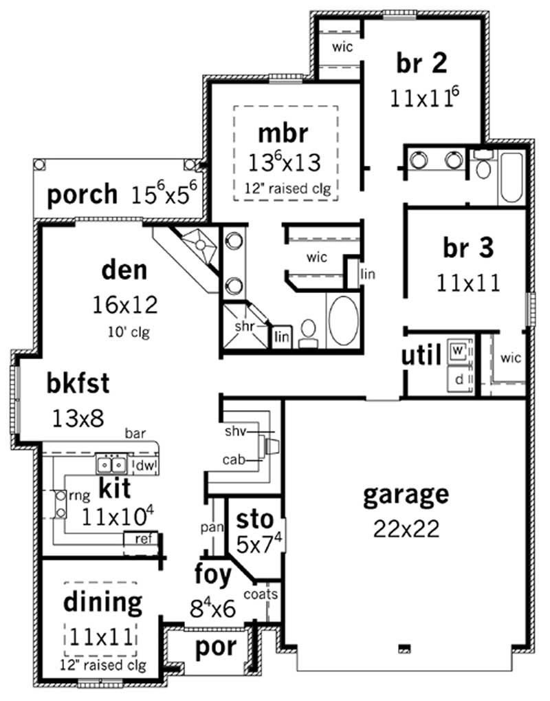 Floor Plan First Story