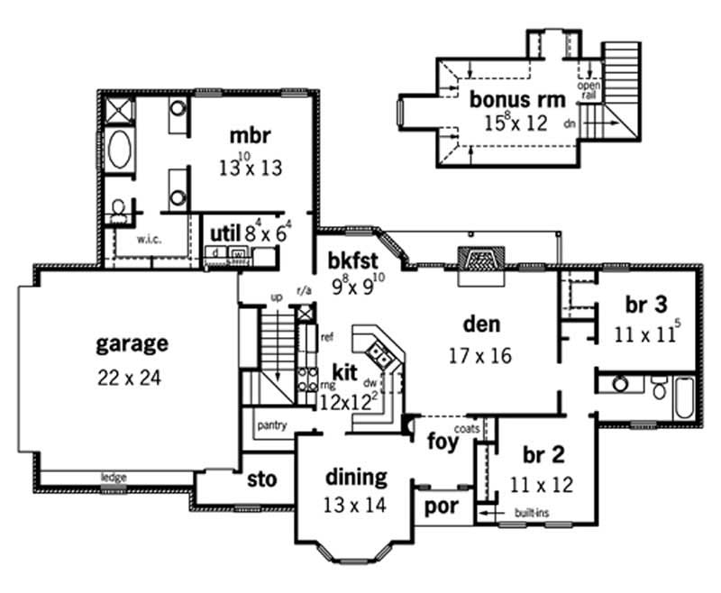 Floor Plan First Story