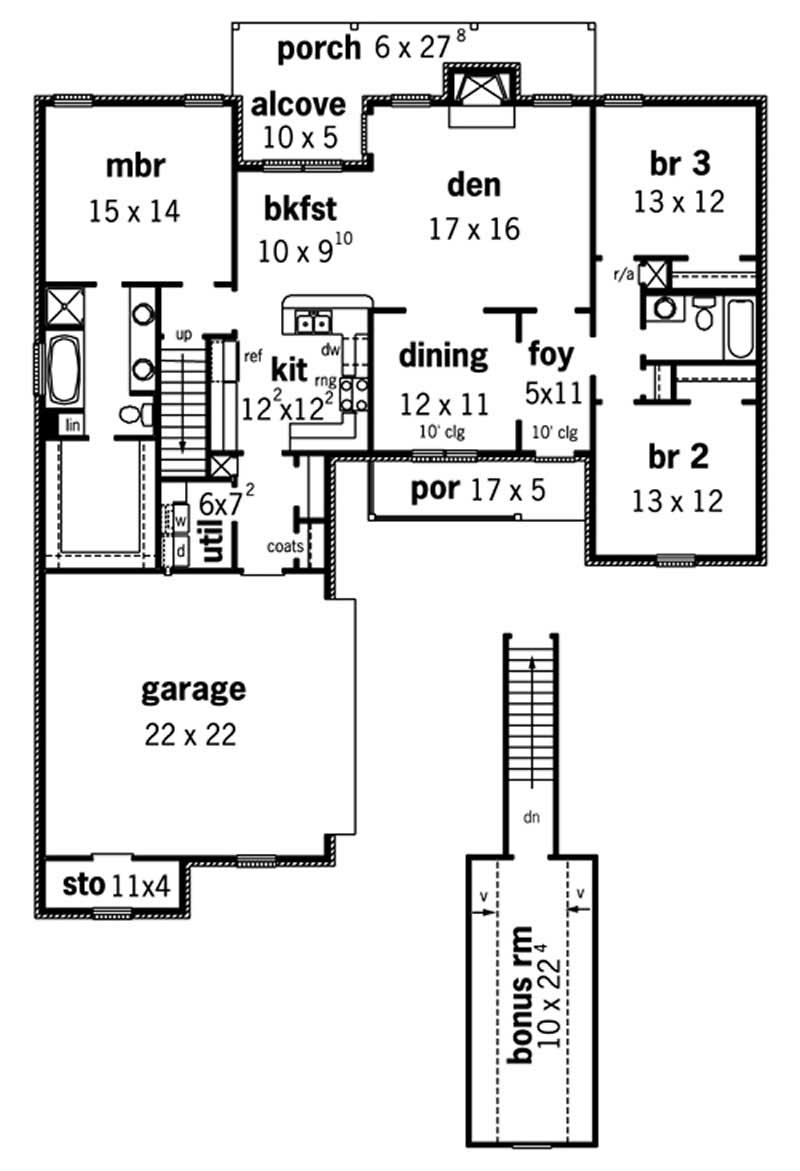 Floor Plan First Story