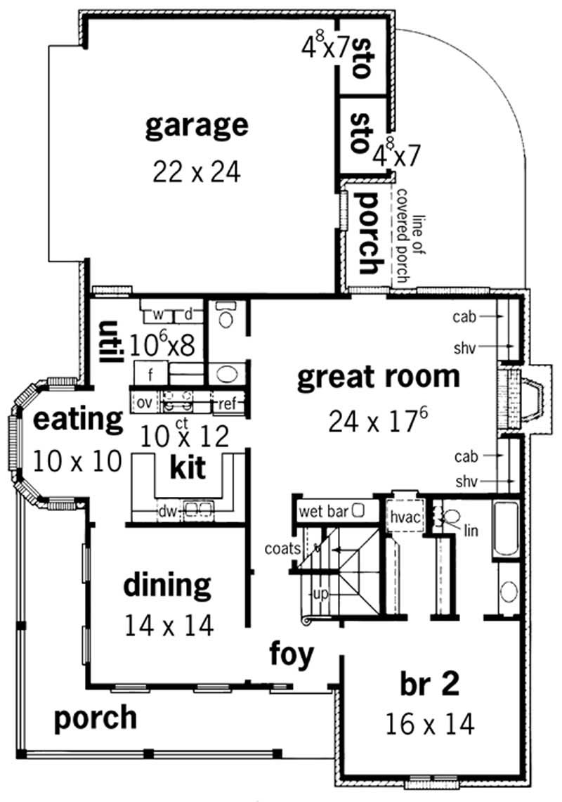 Floor Plan First Story