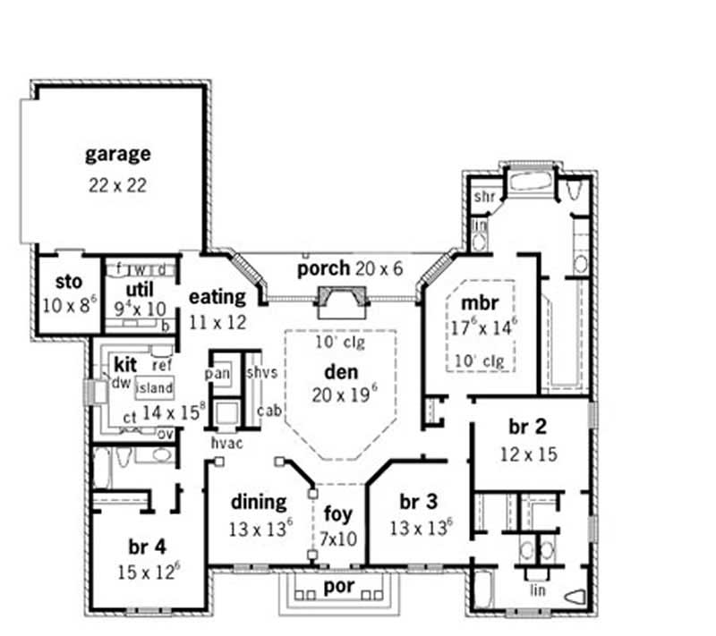 Floor Plan First Story