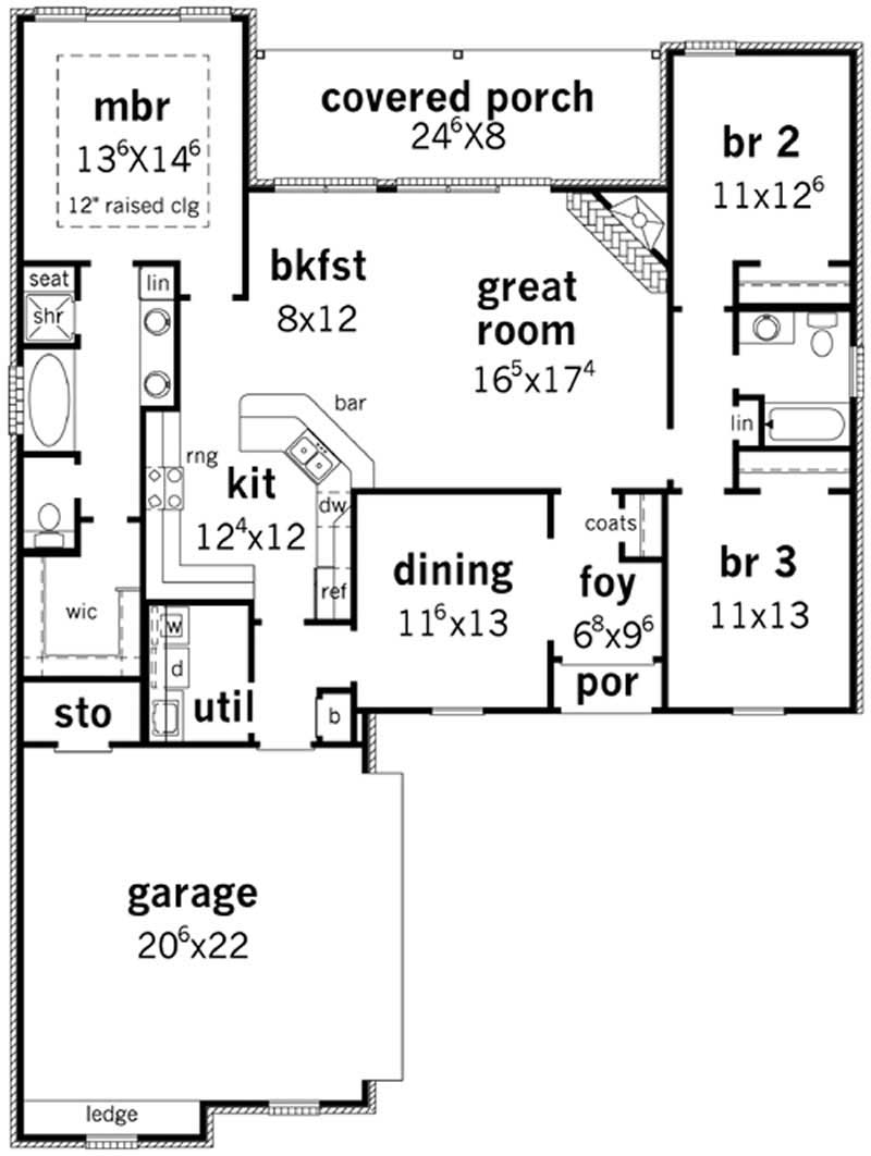 Floor Plan First Story