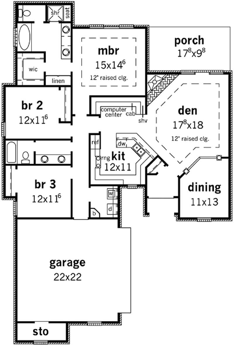 Floor Plan First Story