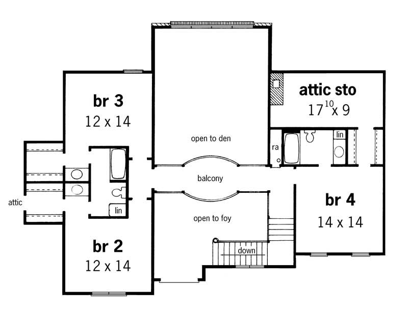 Upper Floor Plan