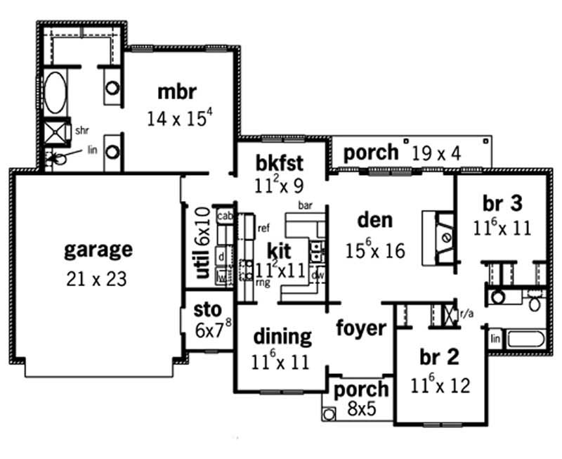 Floor Plan First Story