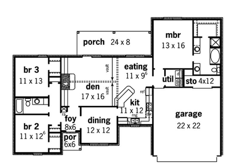 Floor Plan First Story