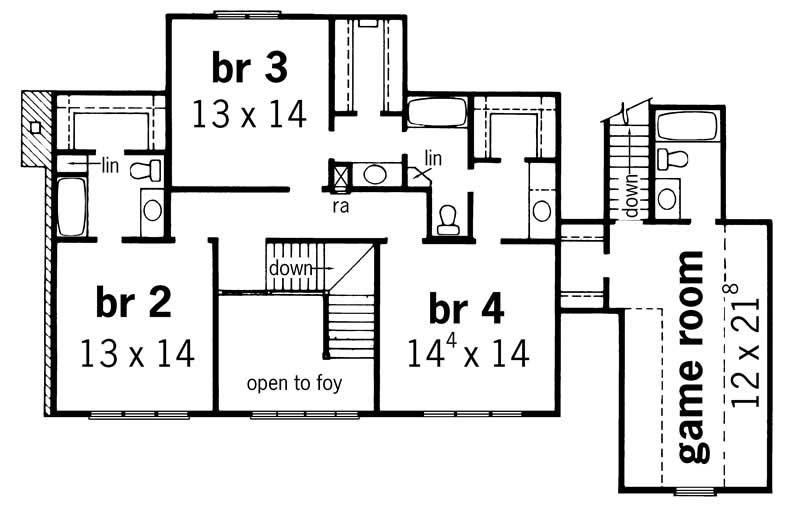 Upper Floor Plan