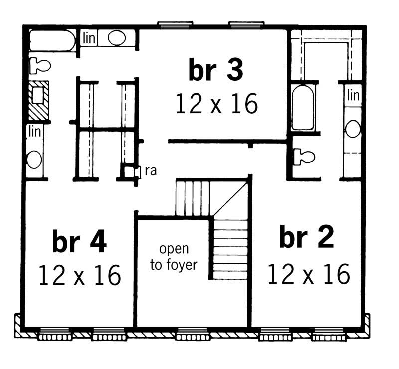 Upper Level Floor Plan