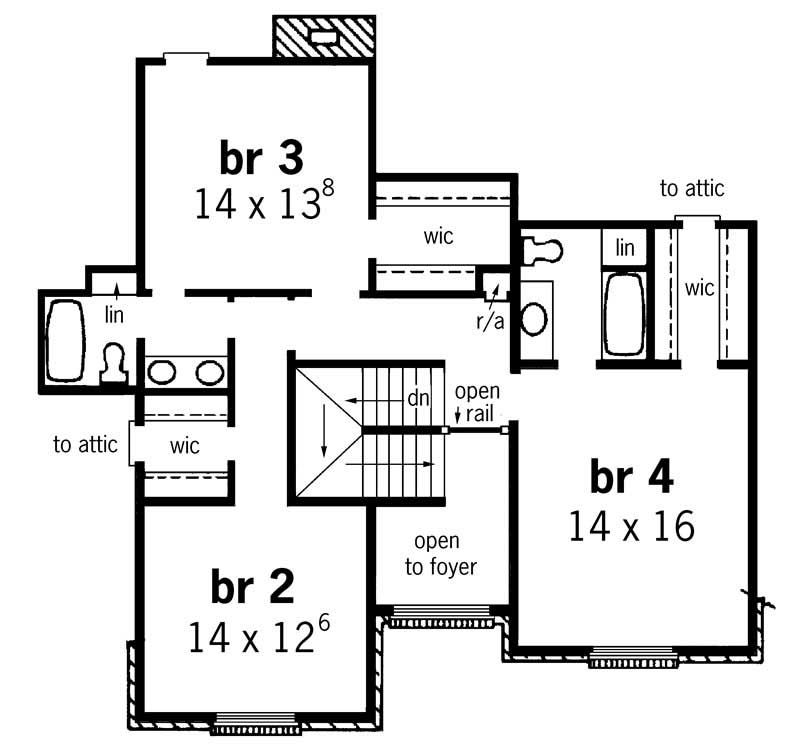Upper Floor Plan