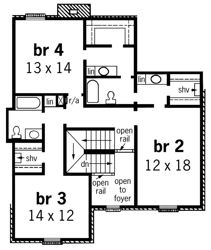 Upper Floor Plan