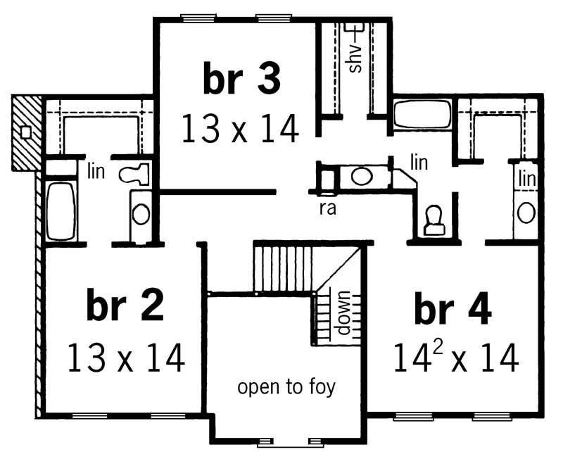 Upper Floor Plan