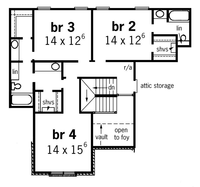 Upper Floor Plan