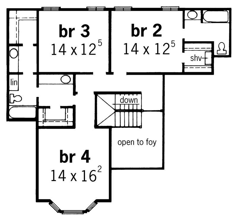 Upper Floor Plan