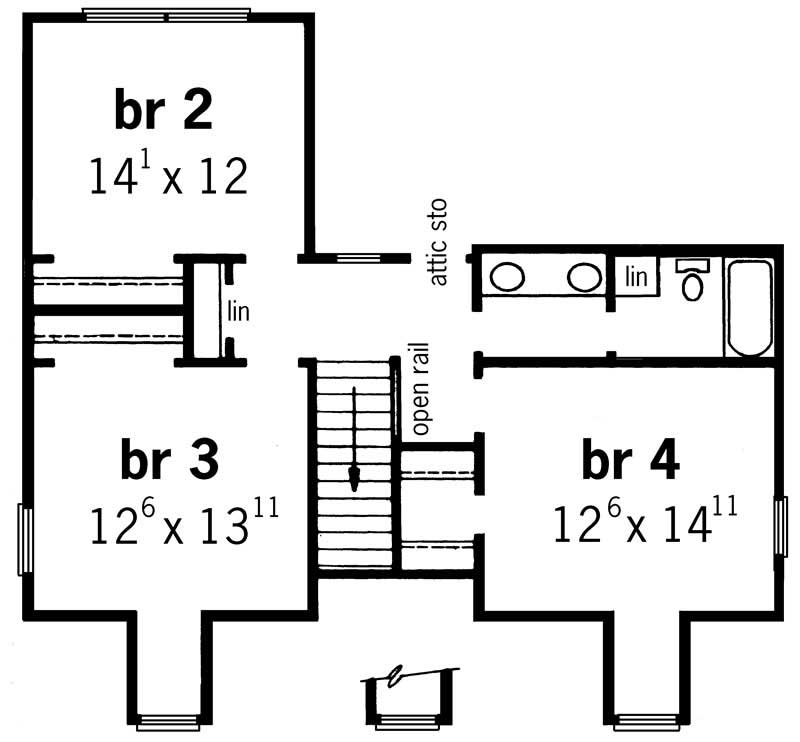 Upper Floor Plan