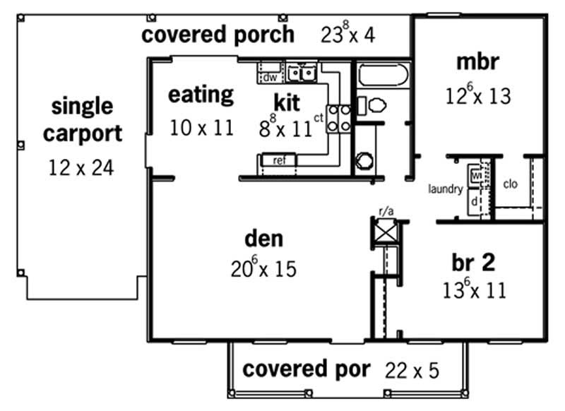 Floor Plan First Story