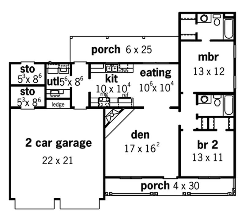 Floor Plan First Story