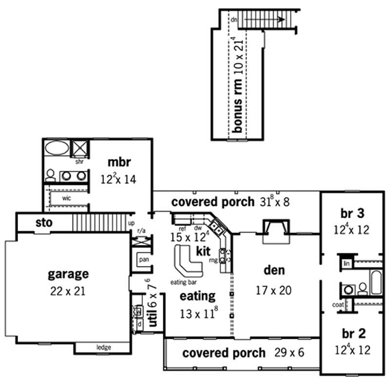 Floor Plan First Story