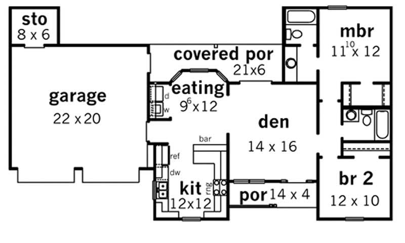 Floor Plan First Story