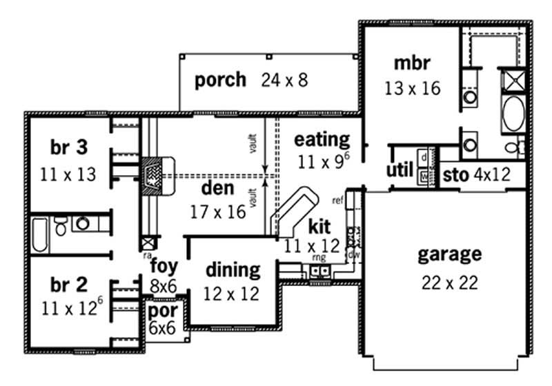 Floor Plan First Story